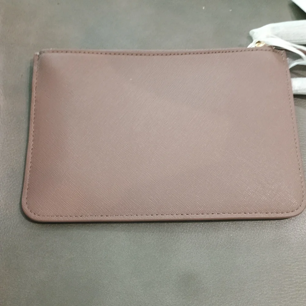 NWT Kate Spade Laurel Way Saffiano Pink Beige Wristlet